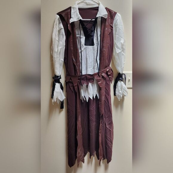 Rubie's Buccaneer Caribbean Pirate Costume Child's Size Large (12-14 years) - Picture 3 of 7